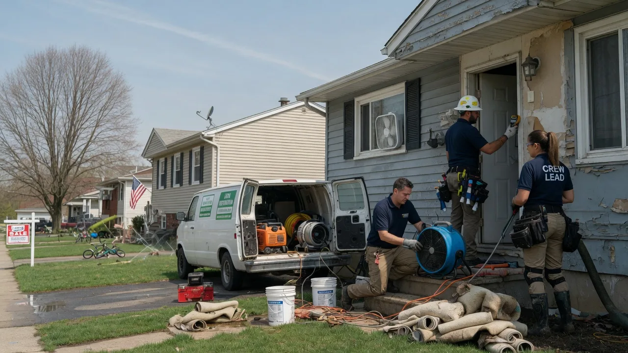 Flood Cleanup in Hawkeye, IA near me